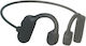 Ezra BW56 Bone Conduction Bluetooth Handsfree Earphones with Charging Case Blacα