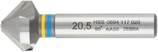 Wurth Conical Cutter Yellow/Blue ring HSS Cutter Bit HSS 25mm