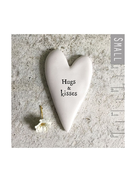 Synchronia Διακοσμητική Καρδιά Hugs & Kisses απ...