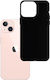 3MK Matt Back Cover Silicon 1.2mm Negru (iPhone...
