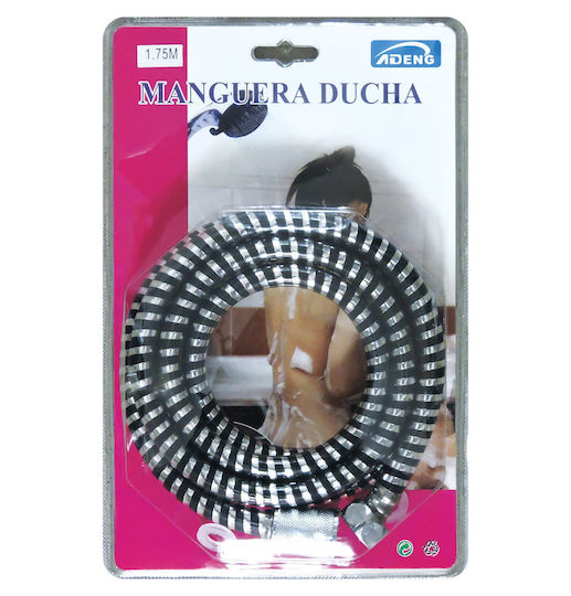AGC Metallic Shower Hose Silver 104004