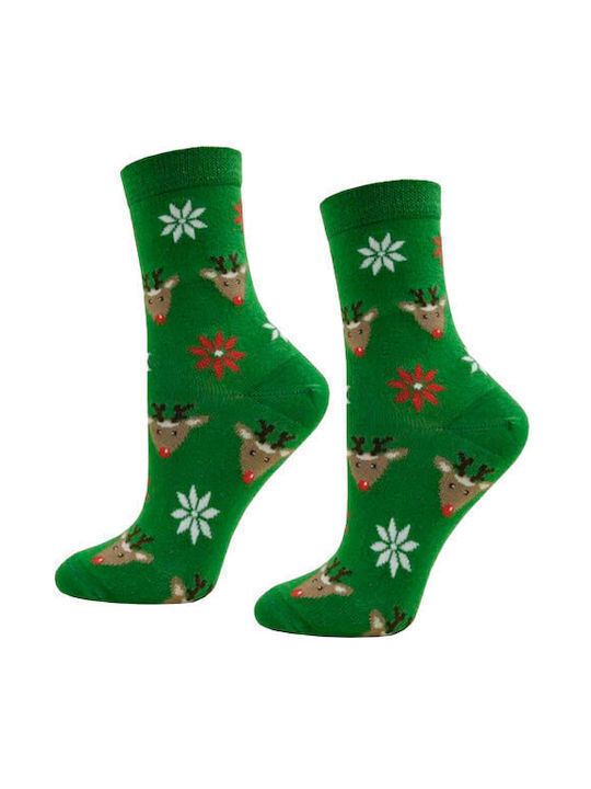 Krebo Children's socks green - Green