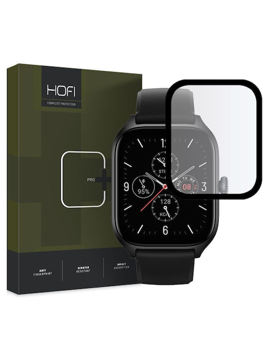 Hofi Hybrid Pro+ Full Face Tempered Glass Προστατευτικό Οθόνης για το Amazfit GTS 4