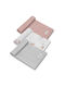 Lionelo Rainbow Swaddle Wraps Multicolour 70x70cm. 3pcs