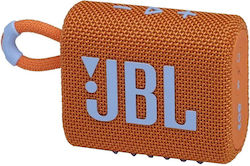 JBL Go 3 Wasserdicht Bluetooth-Lautsprecher 4.2W mit Batterielaufzeit bis zu 5 Stunden Orange