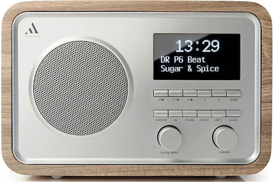 Argon Audio Radio 2 Επιτραπέζιο Ραδιόφωνο Ρεύματος DAB+ με Bluetooth Ash