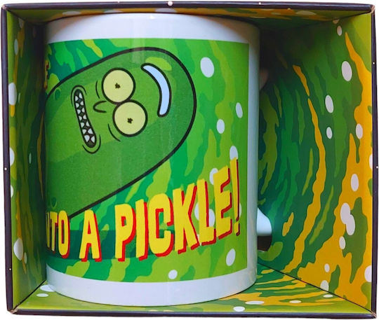 Grupo Erik Rick and Morty Κούπα Κεραμική Πράσινη 330ml