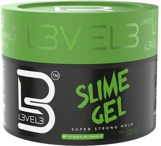 L3vel3 Slime Super Strong Hold Hair Gel 250ml
