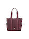 Verde Women's Bag Shoulder Burgundy