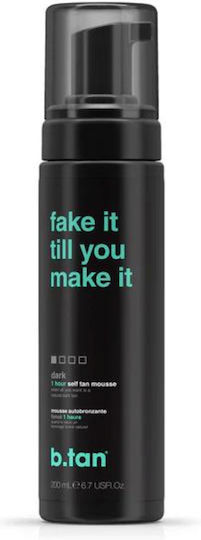 B.Tan Fake It Till You Make It Self Tanning Mousse Body Dark 200ml