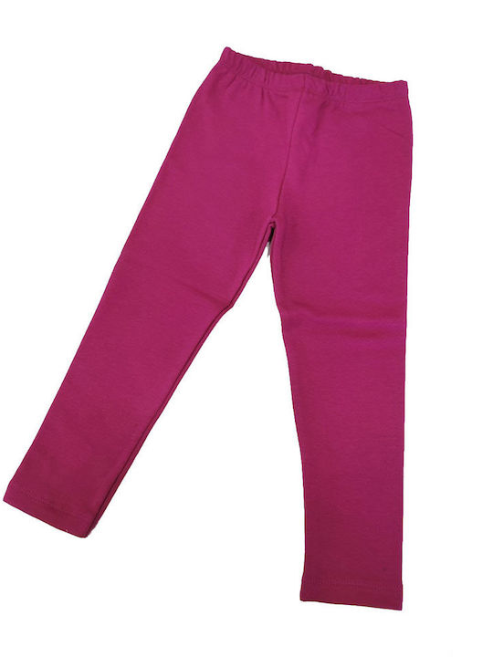 Trax Kinder Leggings Lang Fuchsie