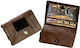 Original Kavatza Cowboy Tobacco Pouch Made of Brown Artificial Leather with Closure Type