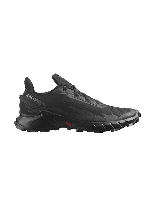 Salomon Alphacross 4 Ανδρικά Αθλητικά Παπούτσια Trail Running Μαύρα