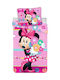 Faro Minnie Комплект Детски Плик за Завивка Единичен с Калъфка Памучен Розов 140x200бр