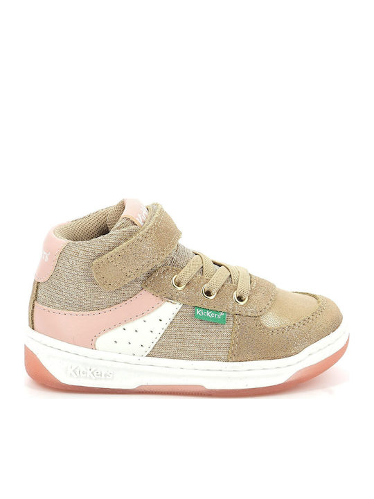 Kickers Kickalien Παιδικά Sneakers High με Σκρα...