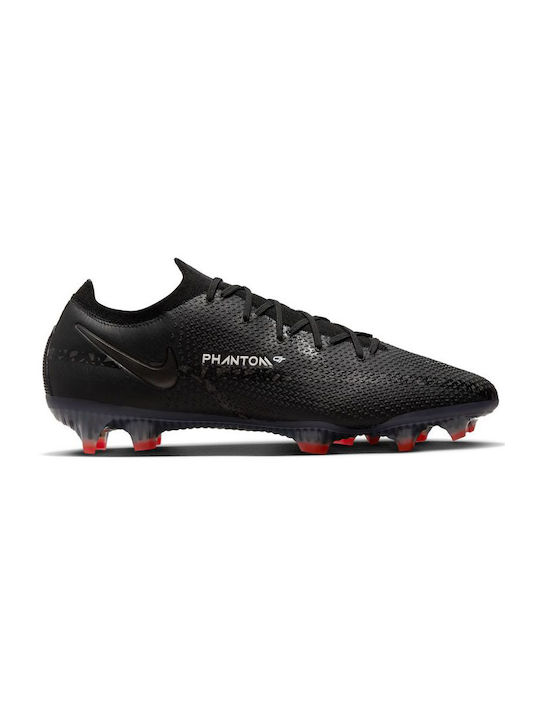 Nike Phantom GT2 Elite FG Low Football Shoes with Cleats Black