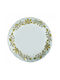 Click Christmas Platter Glass Gold H2xD33cm.
