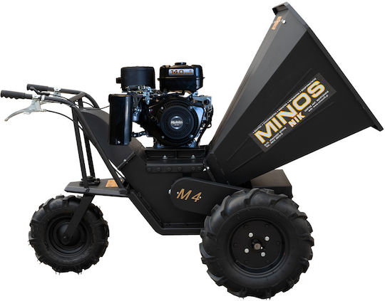 Minos Nik Μ4 Self-Driving Gasoline Branch Shredder with Robin Engine 14hp 420cc