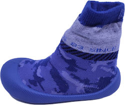 KLIN Kids Slippers Boots Blue