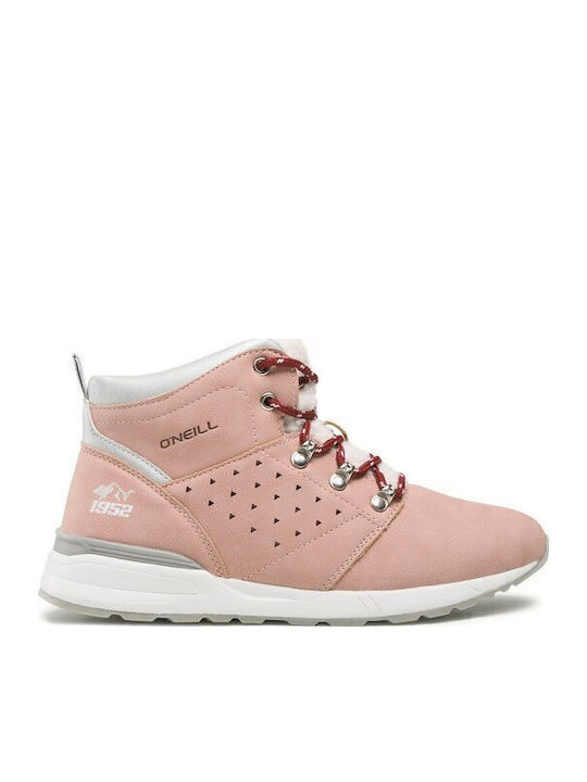 O'Neill Ventura Kids Boots with Laces Pink