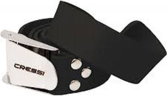 CressiSub Marseille Weight Belt Elastic Quick Release Black