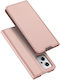 Dux Ducis Skin Pro Book Δερματίνης Ροζ (Poco X4 GT 5G)