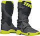 Thor Mx Radial Ανδρικές Μπότες Motocross Αδιάβροχες Grey Fluo