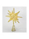 Aca Christmas Star Illuminated Ornament Gold