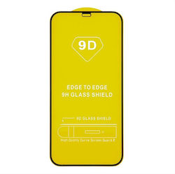 Закалено стъкло за цялото лице Черен (iPhone 13, 13 Pro, 14) Закалено стъкло за цялото лице Черен (iPhone 13, 13 Pro, 14)