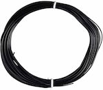 Insulated Copper Wire, 10m, 1 x 0.14 mm, Black