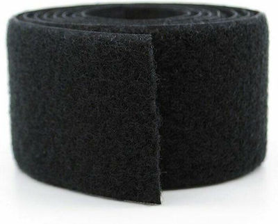 Velcro Tape Hritch Hratch 100mm Velcro tape BEL10 By the Measure BLACK 10cm soft