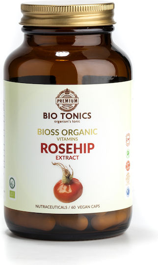 Bio Tonics Rose Hip 320mg 60 Vegetable Capsules