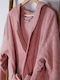 Sunshine Mini Women's Hooded Bathrobe Powder