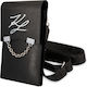 Karl Lagerfeld Autograph Sock & Pouch Black