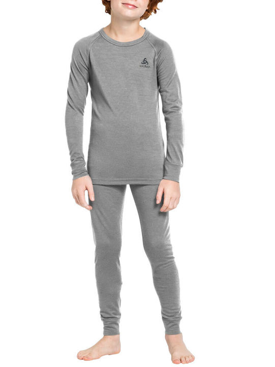 Odlo Kids Thermal Set Gray