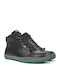 Leather Black Men's Boots
