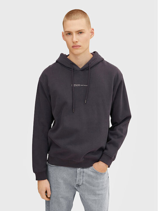 Tom Tailor Sweatshirt mit Kapuze Schwarz