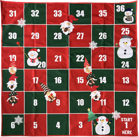 Board Game Snowman And Elves for 2-4 Players 3+ Years Old (EN) Lyc Sac