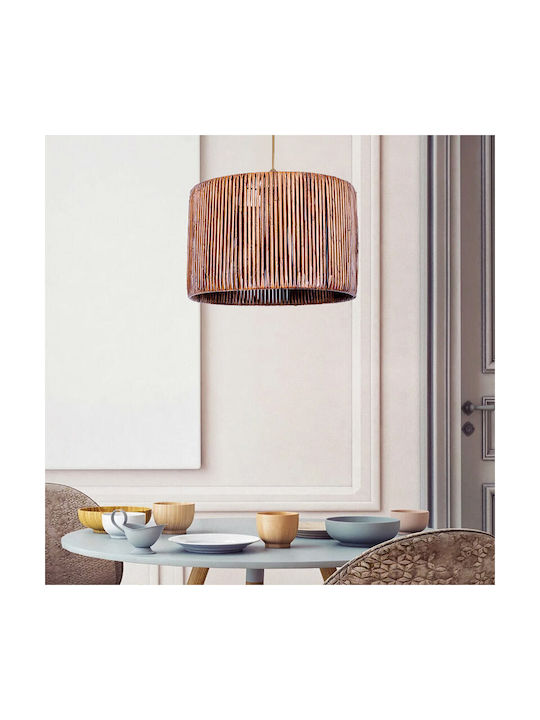 Megapap Zale Pendant Light Brown with Socket E2...