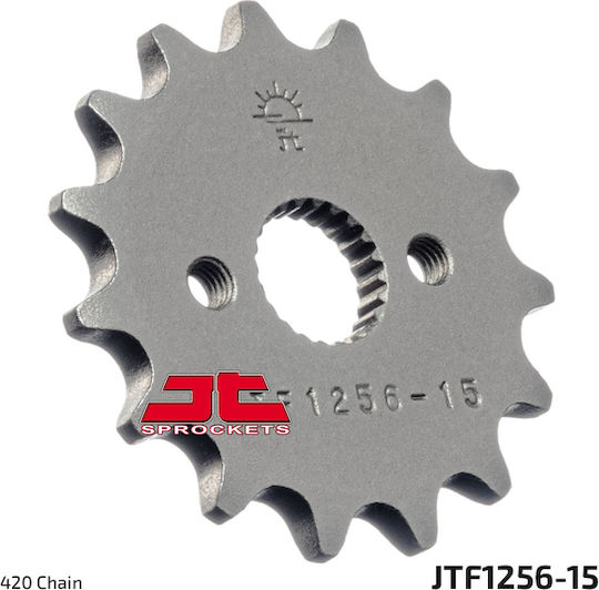 JT Sprockets Front Sprocket 15 Teeth for Honda XR CR 80 / CRF 70