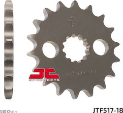 JT Sprockets Γρανάζι Μπροστά 18 Δοντιών για Kawasaki ZX-12 R