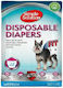 Simple Solution Disposable Diapers Female Hundewindeln Mittel 38 - 58cm 12Stück