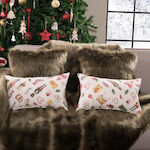 Teoran Christmas Decorative Rectangular Pillowcase Multicolored 30x50pcs