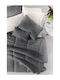 Guy Laroche Duvet Cover with Hollowfiber Filling Single 160x220cm Mouton Anthracite 650Gsm