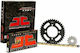 JT Sprockets Kette & Ritzel-Kit (14-38-420HPGB) für Kawasaki KAZE R 115