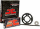 JT Sprockets Chain & Sprocket Kit (14-37-420HDR) for Honda Wave