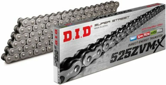 DID Drive Chain 525ZVM-X for Honda Africa Twin XRV 750 / CBF 600 for Triumph Tiger 800