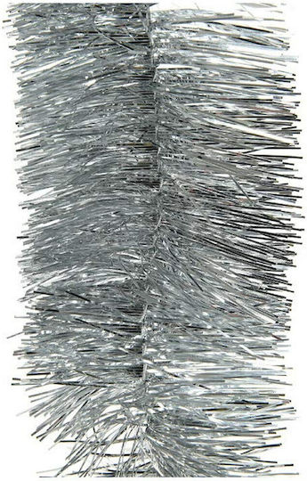 Decoris Tress Christmas Garland Silver 270x7.5cm 1pc