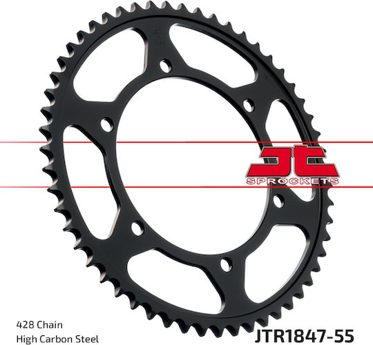 JT Sprockets Pinion spate 55 Dinți pentru Yamaha FZR Fazer / XT