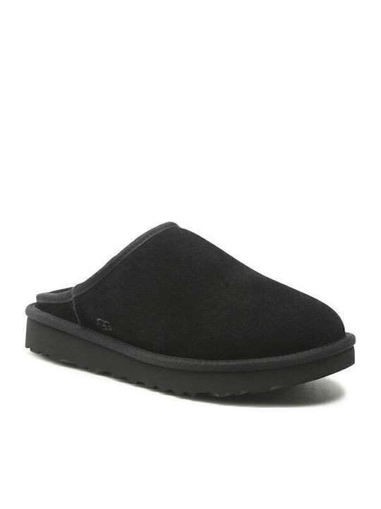 UGG 1129290 Men's Leather Slippers Black 112929...